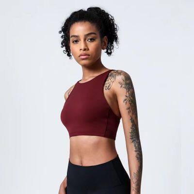 Wholesale Gym High Impact Yoga Bra Top Fitness Women Fitness Sports Bra Sexy Sports Bra