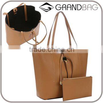 New designer genuine leather lady handbag custom leather tote bag fashion women hand bags