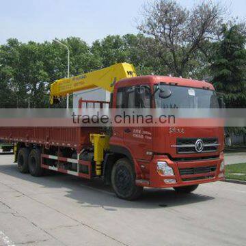 Dongfeng 6x4 truck mounted crane SQ10SA3