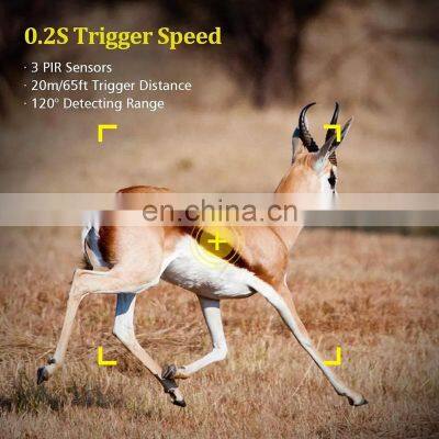 2021 New 4K 30MP Hunting Camera 4G APP Control Live Streaming Video Wireless Infrared Wildlife Trail Camera HC-900PRO photo-5