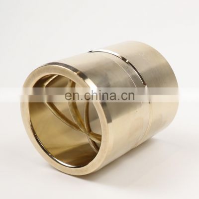 CNC Machined Shaft Sleeve King Post Bushing Bronze Slide Bearing