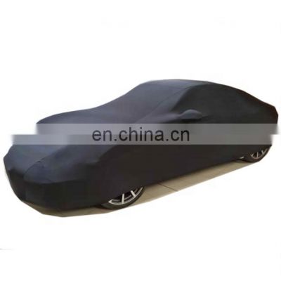 Wholesale custom logo universal high stretch full Spandex car cover best price dust proof car cover easy to install