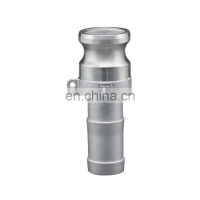 Sanitary Stainless Steel Cam and Groove Adapter X Hose Barb Type E for Bewery