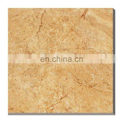 Beige color step polished porcelain 600*600mm ceramic floor tile china