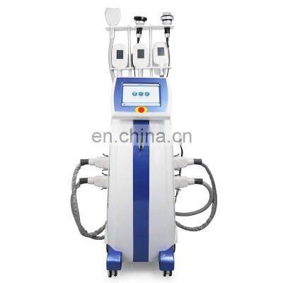 360 cryolipo cryo face slimming machine weight loss 4 handles can work at the same time good effective