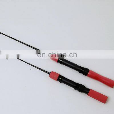 Factory customized 55 CM 60 CM 65CM  fiberglass ice fishing Rod M M H action