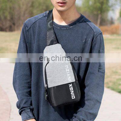 Chest Bag Men's Single Shoulder Bag Casual Sports Tide Brand Messenger Bag Fashion Youth Small Backpack Student Korean photo-3