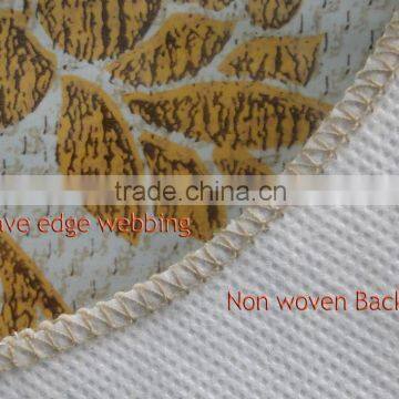 Laser Cut Felt Table Runner Sequin and Beaded Tulle Fabric photo-2