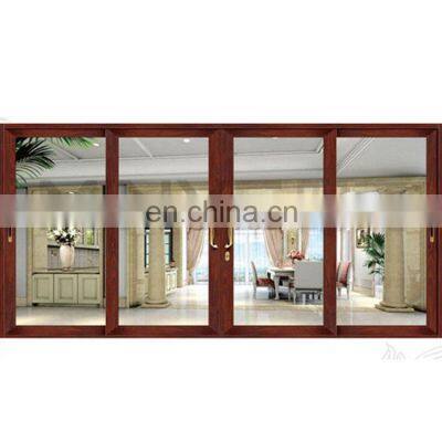 Aluminium sliding shop front door used aluminum commercial door