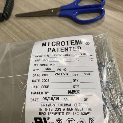 MICROTEMP® 110 °C Thermal Fuses From Therm-O-Disc photo-3