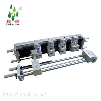 ΦR8X4 Hole【Movable One Out Three】Round-hole Pneumatic Hole Puncher for Plastic,pp,pvc Packaging Bags