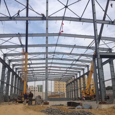 High Quality Prefabricated High-rise Steel Barn Buildings Structure Workshop