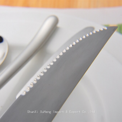 Bulk Silver Plated Fork Spoon Knife Silverware Stainless Steel Flatware Cutlery Set For Home Kitchen Restaurant Hotel photo-3