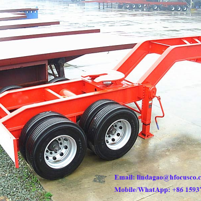 2 Axle Low Bed Dollytrailer With Turntable photo-2