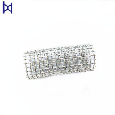 50 100 150 200 300 500 Micron 304 Stainless Steel Woven Wire Mesh Screen Cylinder Filter Tube