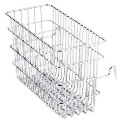 High Quality Wholesales Stainless Steel Woven Mesh Basket With Handle For Goods Storage photo-2