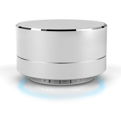 led Aluminum stereo A10 portable mini bluetooth speaker