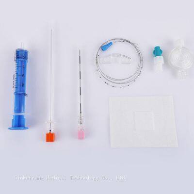 Sinkerrang High Quality Hospital Medical Spinal & Epidural/tuohy Needle Combined Kit CE Approved in Good Price Wholesale