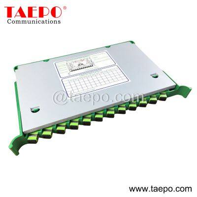 12 fibers single tray Fiber splice and patch tray from China Manufacturer TAEPO for Sale