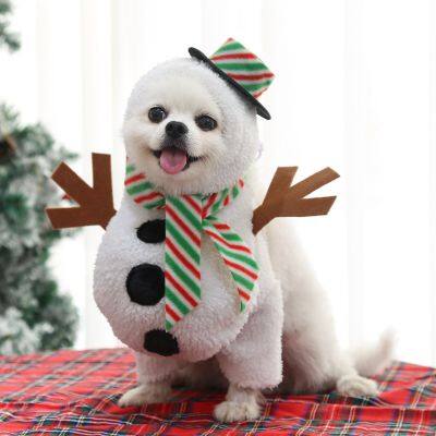 Frenchie dog clothes pet christmas clothes