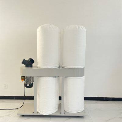 Woodworking and Effortless Sawdust Management 7.5kw High-Performance Bag-Mounted Dust Extractor photo-4