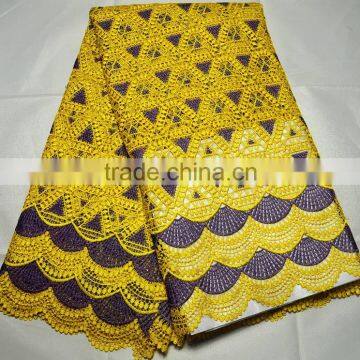 african guipure lace for wedding,gold thread ,african lace fabric,latest design in 2016 citlace, L407-2                        
                                                Quality Choice