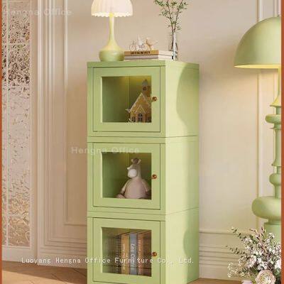 High-Quality Glass Display Cabinet for Interior Design Projects and Apartment Renovation Contractors