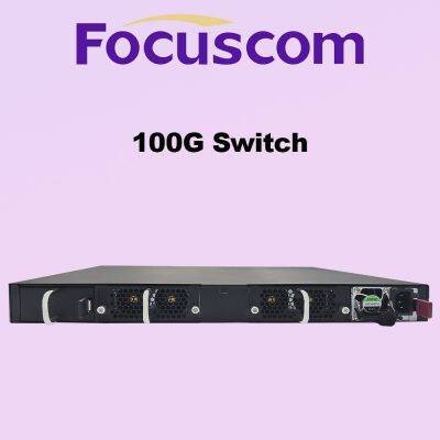 Focuscom S6670-32QC 32-Port 100G QSFP28 Data Center Switch, High-Performance L3 Managed Aggregation Fiber Switch for Cloud Computing & TOR photo-4