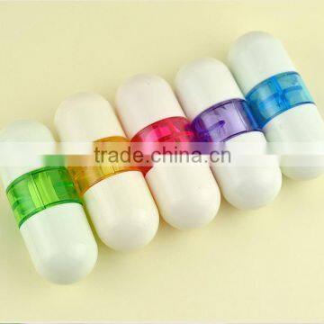 Creative Capsules Shape Correction Tape Students Mini Correction Tape Packing 5pcs/set Nontoxic Friendly Enviornment Use Assure