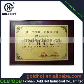 China supplier wholesale metal +wood corporate award                        
                                                Quality Choice