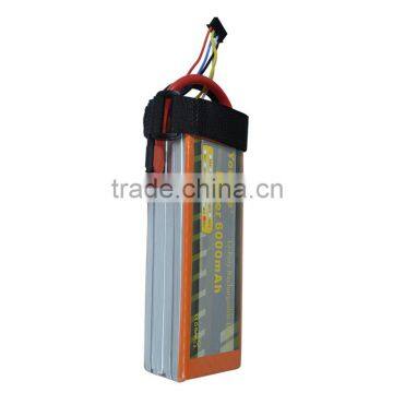 You&Me 14.8V 6000mah 4S 60C Lipo Battery for RC Quadcopters &RC Drone
