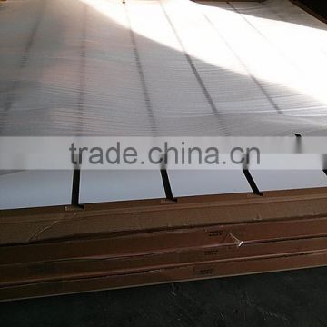 china shengze wood produce good quality slot mdf for supermarket use