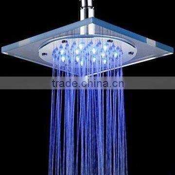 Glass Rainfall LED Square Shower Head With Shower Head photo-2