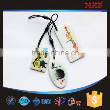 MDT67 13.56mhz iso 14443A rfid epoxy sticker nfc tag