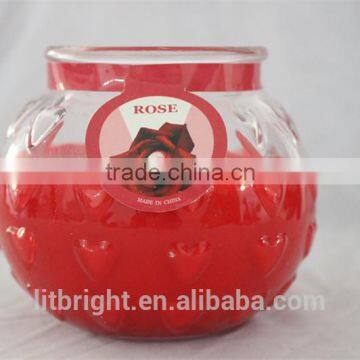 Home Decorative Daily Scented Glass Jar Candle photo-5