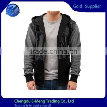 Cotton Heavyweight Fleece Reversible Hoodie Wholesale 2015