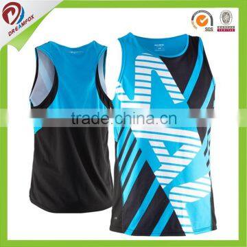 sublimation cheap custom running singlet shirts design                        
                                                Quality Choice