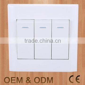 Top sales push button switch, light switch or lighting switch