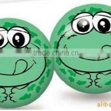 print pvc ball/spray ball/plastic inflate ball