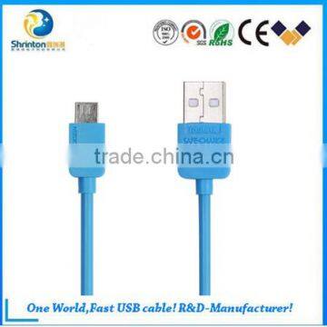 hot selling micro usb cable Light Speed series usb data cable sync usb charger cable for Samsung galaxy