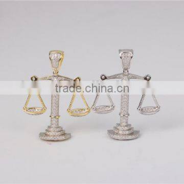 2015 Hot Sales Cross Libra Pendant Necklace 925 Silver photo-6