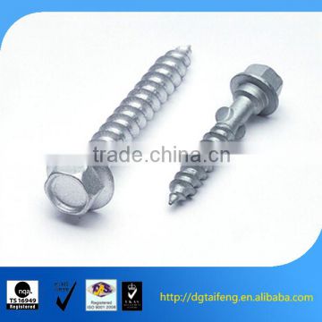 dacromet coating hex flange head self tapping screw