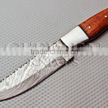 CITIZEN KNIVES, BEAUTIFUL CUSTOM HAND MADE DAMASCUS STEEL HUNTING KNIF photo-2