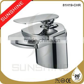 81H19-CHR New Design Brass Modern Tap Basin Mixer Water Faucet
