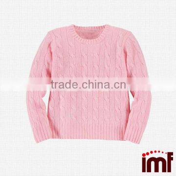 Boy's Girl's Cable-Knit Cashmere Sweater