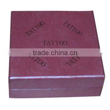 Beautiful paper tatoo kit box tattoo supply