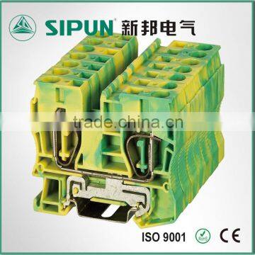 ST3-10JD spring terminal grounding type terminal block