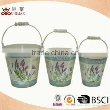 Various size durable round water bucket for various use