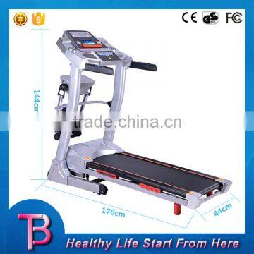 Indoor use bigger disply easy up body fit treadmill