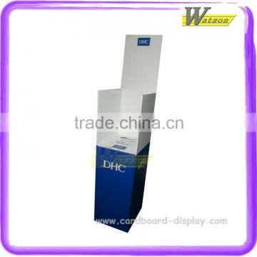 cardboard display floor stand for cosmetic retails